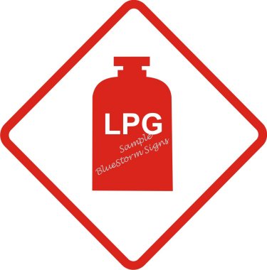 CARAVAN LPG WARNING STICKER, BARGE, MOTORHOME, BOAT X 2 (image for) CARAVAN LPG WARNING STICKER, BARGE, MOTORHOME, BOAT X 2