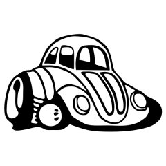 Beetle Cartoon Sticker (image for) Beetle Cartoon Sticker