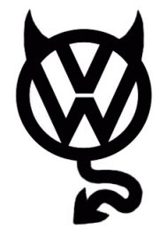 VW Bubblehead Devil Sticker (image for) VW Bubblehead Devil Sticker